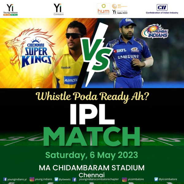 Yi Coimbatore - IPL Match | Young Indians on Glue Up